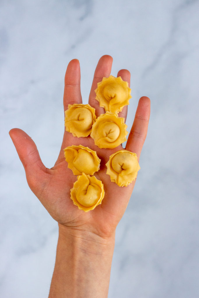 Cappelletti in a hand
