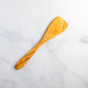 Italian olive wood spatula