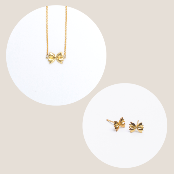 Farfalle Pasta Jewelry Set